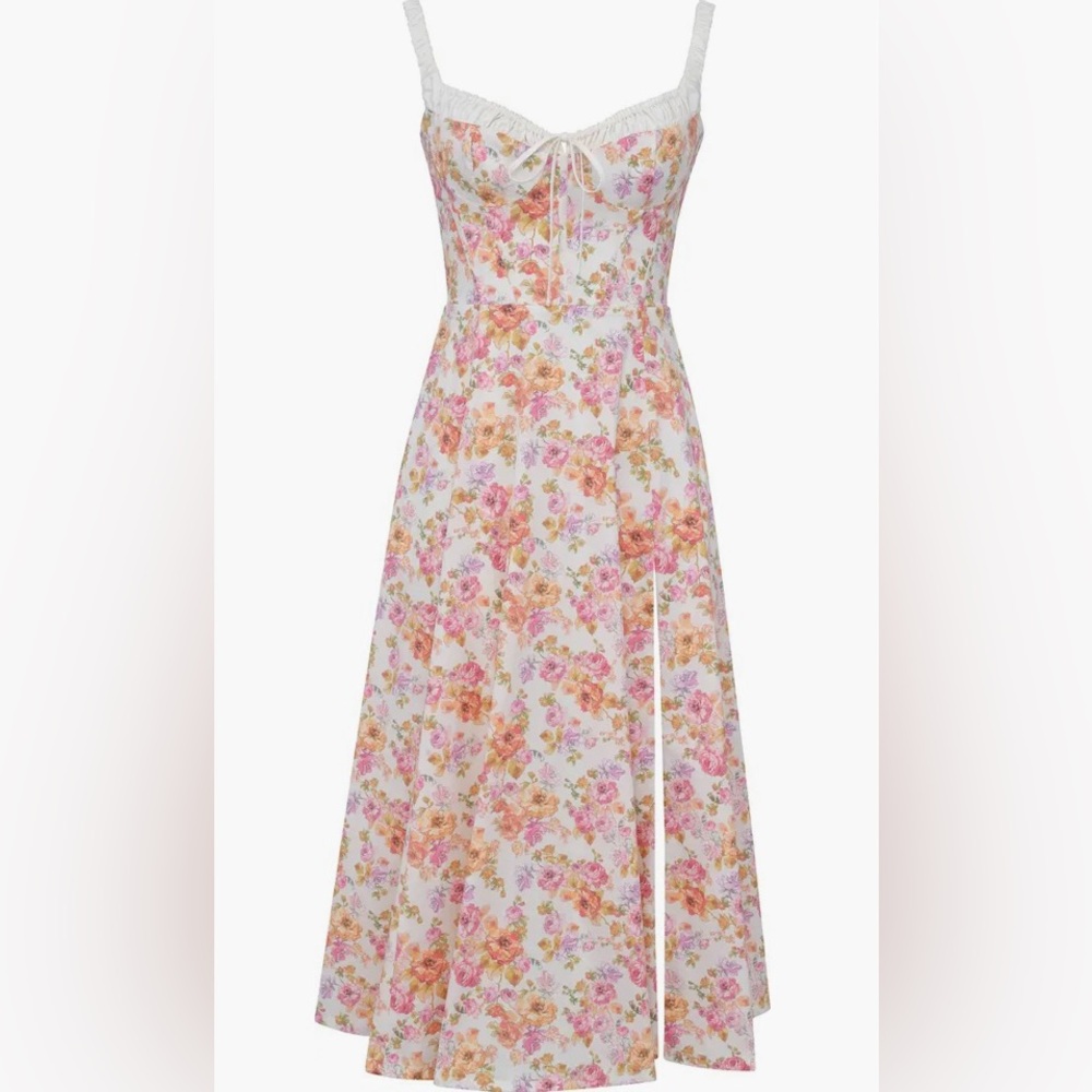 House of CB new Sabrina Corset Fit & Flare Dress